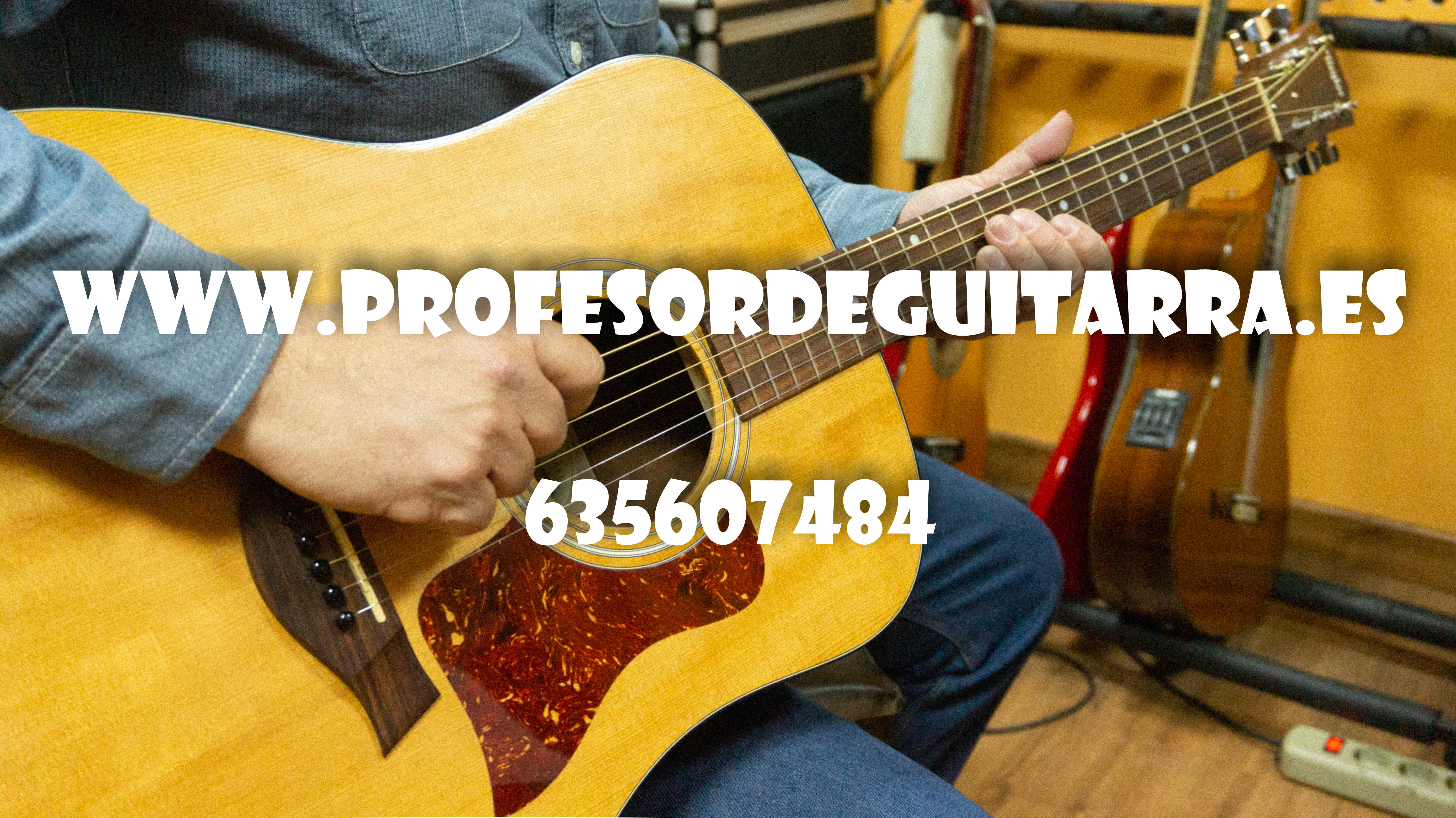 Clases de guitarra acústica Getafe