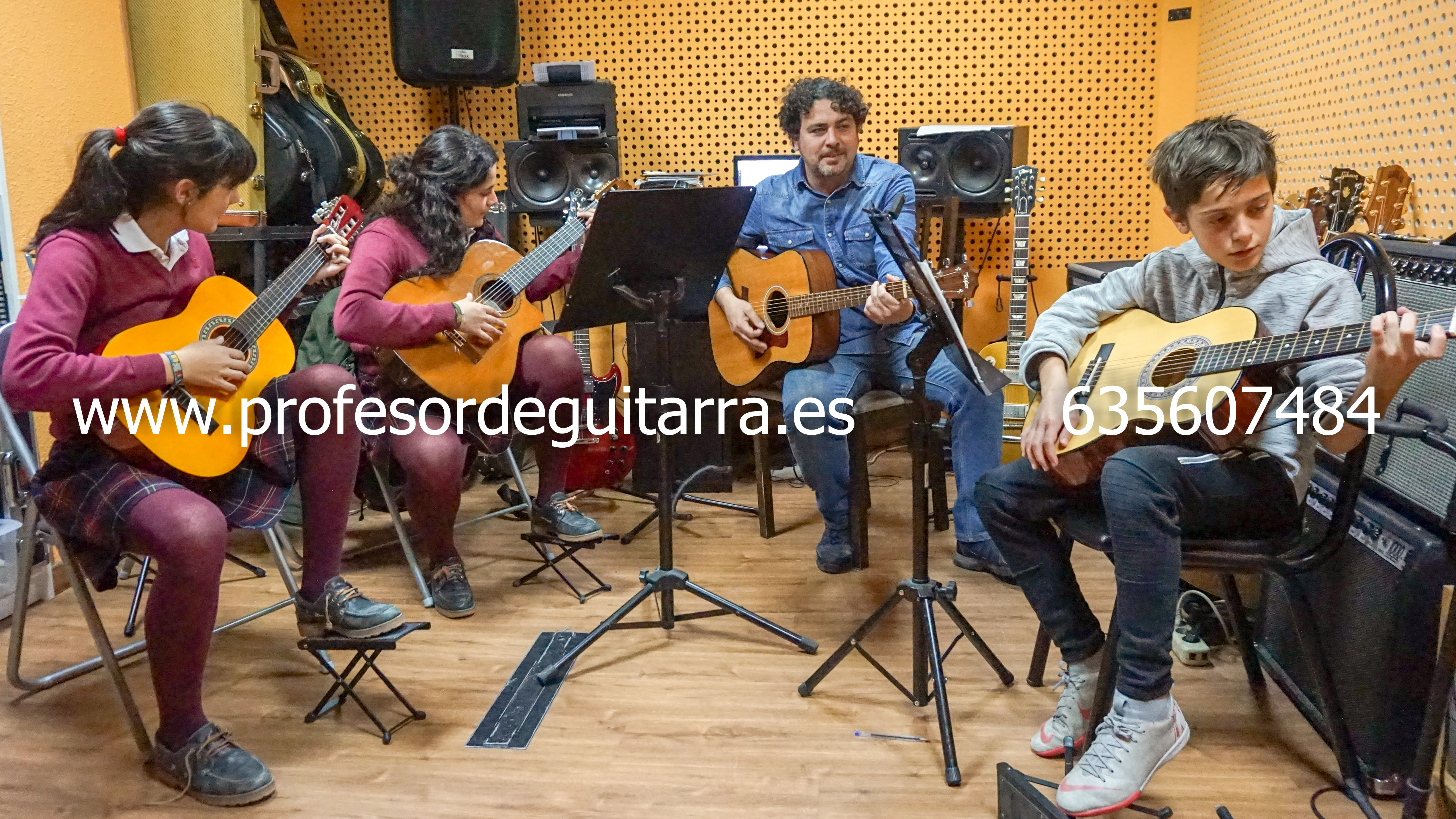 Clases de guitarra para niños Boadilla del Monte