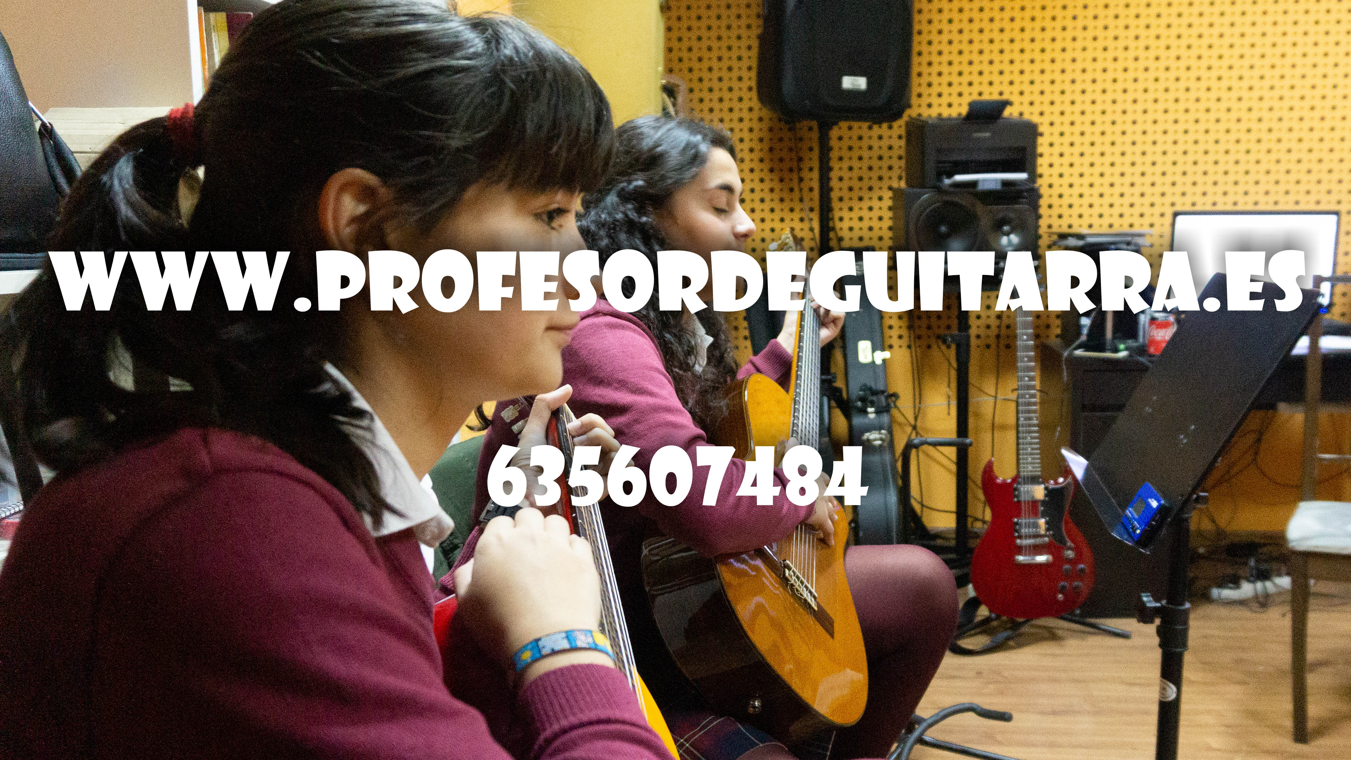 Clases de guitarra para niños Getafe