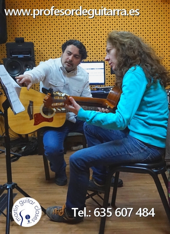 clases de guitarra acústica Martin