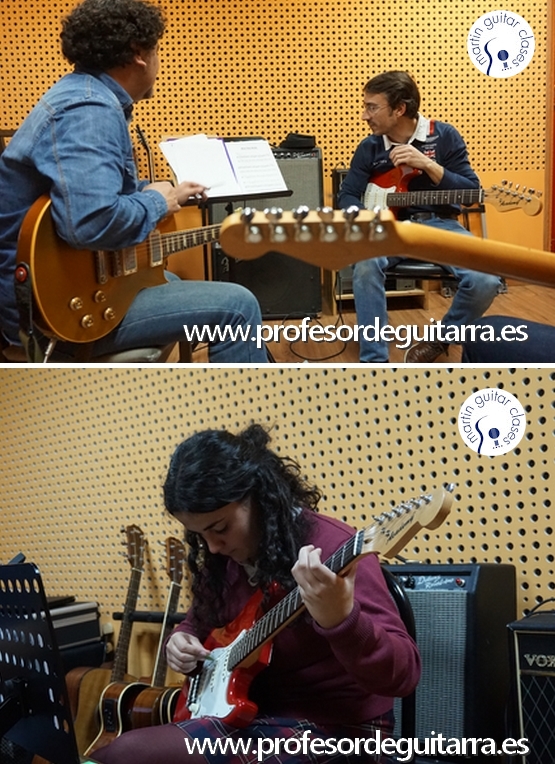 clases de guitarra electrica Alcorcon Martin