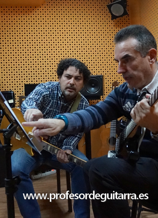 clases de guitarra electrica - Técnicas