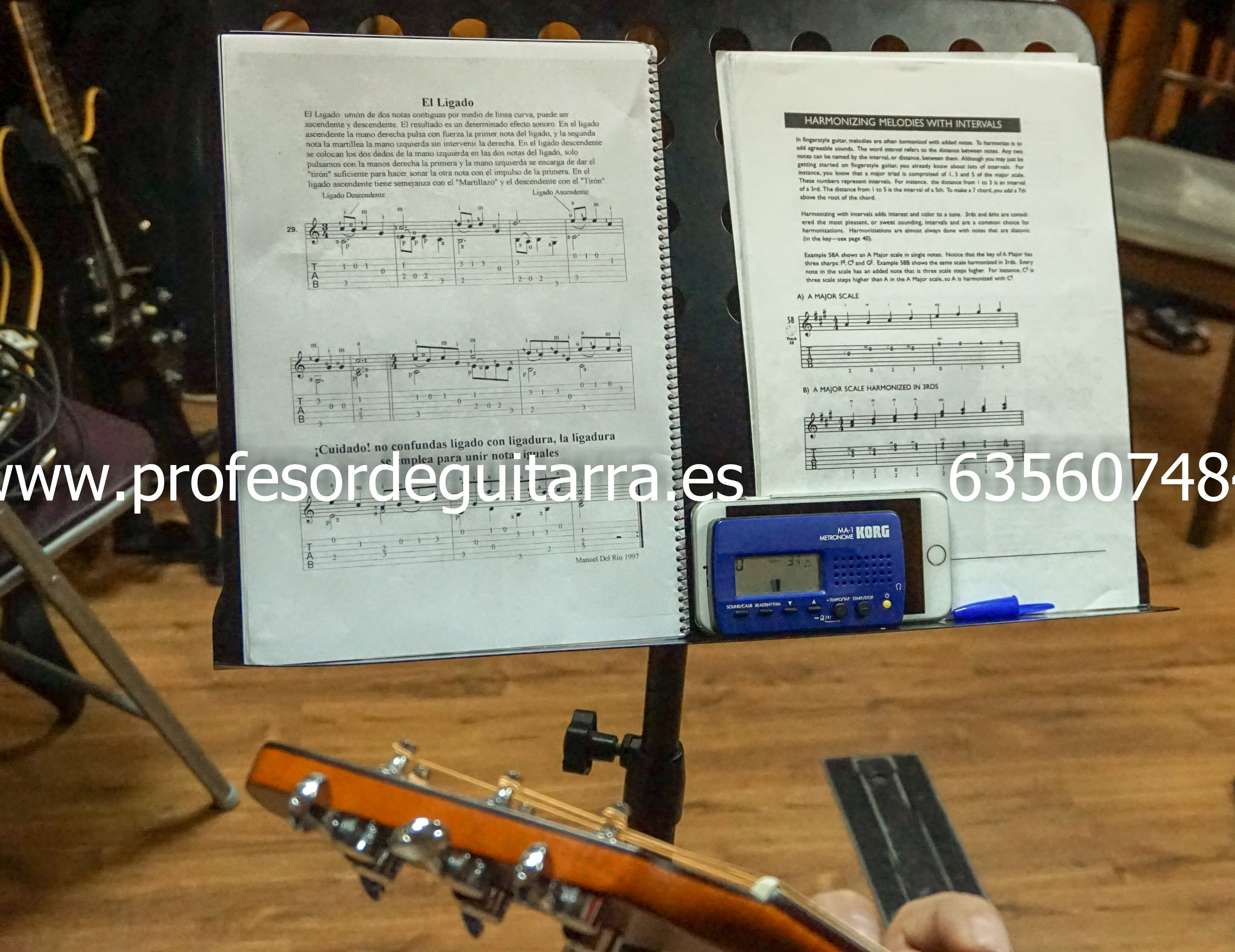 CONSIGUE UNA CLASE DE DEMOSTRACIÓN guitarra Boadilla del Monte Martin